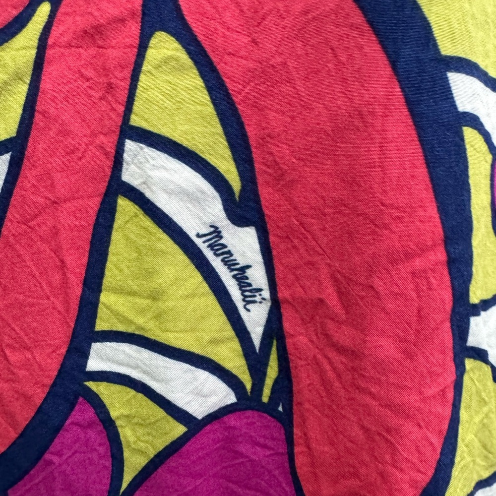 🌺 Vintage Manuheali‘i XS Dress – Bold Hawaiian Floral 🌺 - Picture 10 of 12